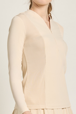 Ribbed Long Sleeves (CREAM) hover