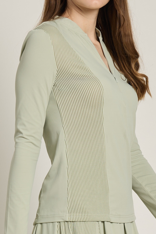 Ribbed Long Sleeves (GREEN)